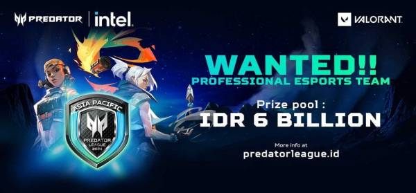 Acer Cari Tim Valorant untuk Mewakili Indonesia di Grand Final APAC Predator League 2024