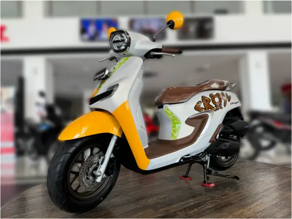 Honda Gandeng Brand Fesyen Lokal CRSL, Ubah Tampilan New Honda Stylo 160