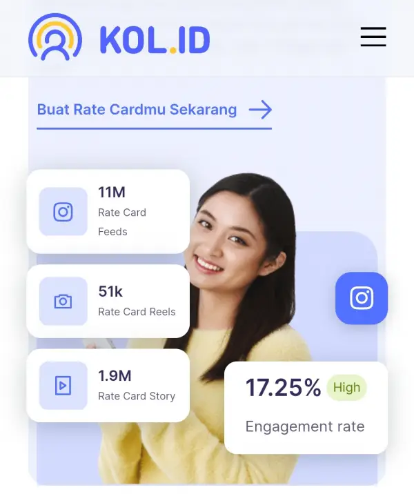 KOL.ID, Urusan Ratecard Influencer Jadi Mudah dan Efektif