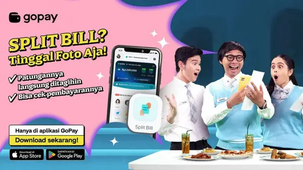 Cara Mudah Split Bill dengan GoPay