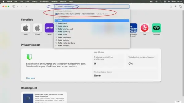 Alasan Startup Hotelmurah.com Muncul dalam Rekomendasi Penginapan di Browser Safari