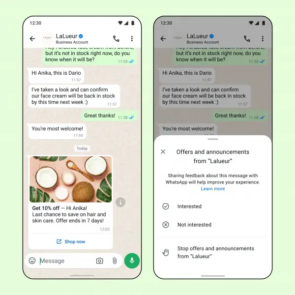 WhatsApp Akhirnya Memungkinkan untuk Setop Berlangganan Spam Pemasaran Bisnis