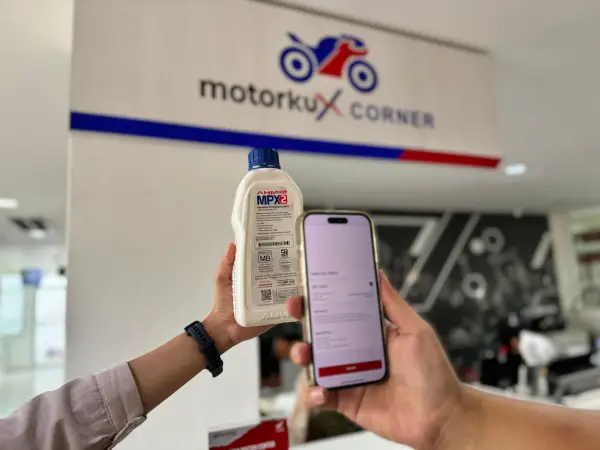 Cara Cek Keaslian AHM Oil dengan Aplikasi Motorku X