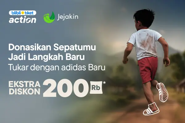 Blibli Gandeng Adidas Gelar Program Tukar Tambah Sepatu, Dapat Diskon Rp200 Ribu