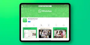 Aplikasi WhatsApp untuk iPad. (Sumber: Meta)