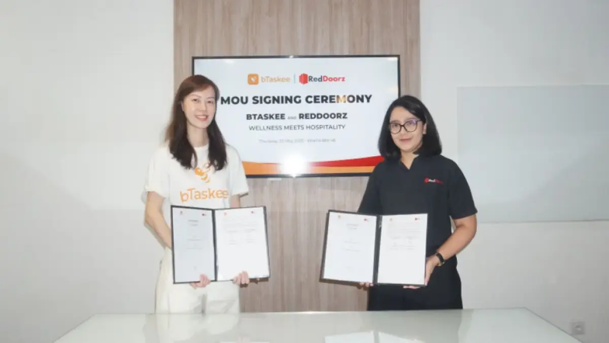 Btaskee x RedDoorz. (Sumber: istimewa)
