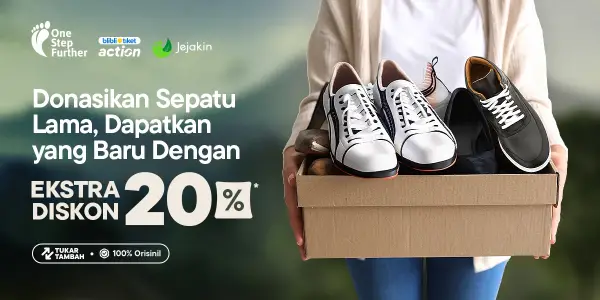 Blibli Hadirkan Program One Step Further, Tukar Tambah Sepatu Lama dengan yang Baru