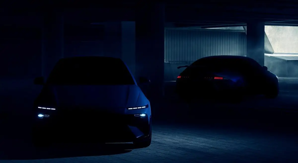 Teaser Hyundai IONIQ 6 N. (Sumber: Hyundai)