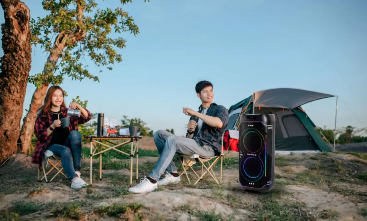 Sharp Portable Party Speaker Series. (Sumber: Sharp)