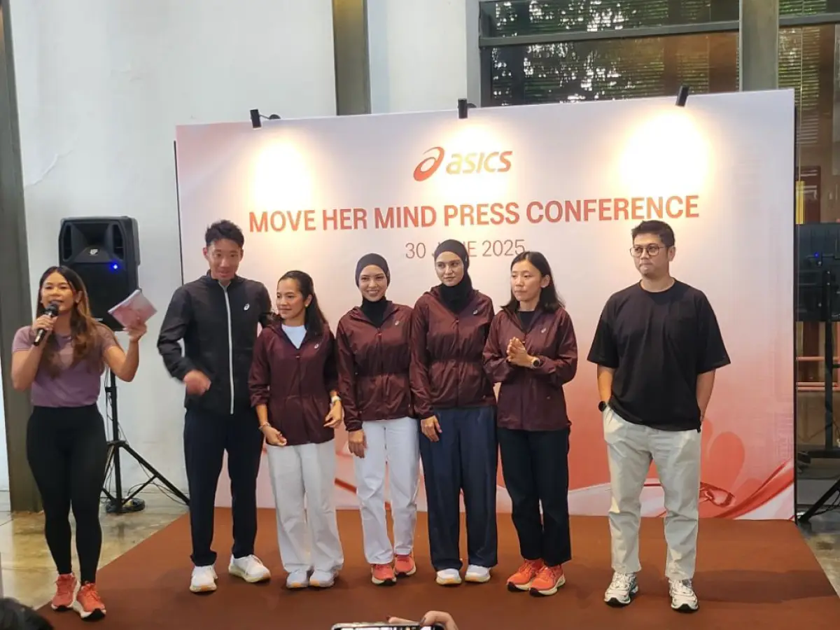 ASICS memperkenalkan performance hijab di Indonesia. (Sumber: istimewa)