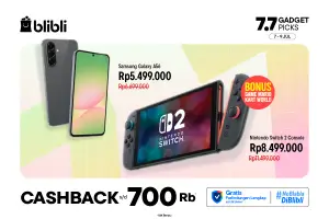 Promo Double Day 7.7 di lokapasar Blibli. (Sumber: blibli)