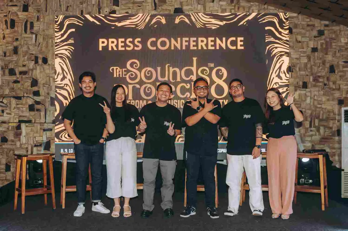 Konferensi pers The Sounds Project 2025 di Jakarta, Rabu (9/7/2025). (Sumber: istimewa)