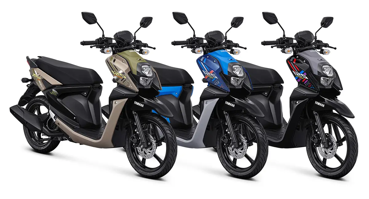 Yamaha X-Ride 125 hadir dengan kelir baru. (Sumber: yamaha)