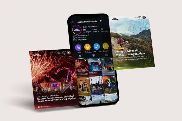Kementerian Pariwisata Perkenalkan Event By Indonesia: Akun Resmi Penyedia Informasi Event