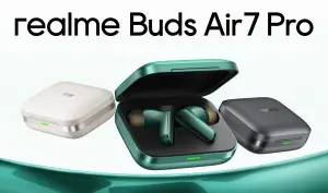 Realme Buds Air 7 Pro. (Sumber: Realme)