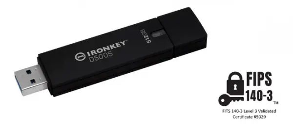 Kingston IronKey D500S: Drive Hardware Terenkripsi Pertama di Dunia yang Memenuhi Standar TAA