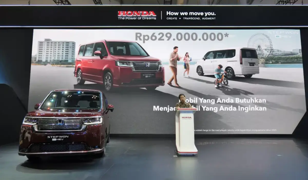 Honda STEP WGN e:HEV. (Sumber: Honda)