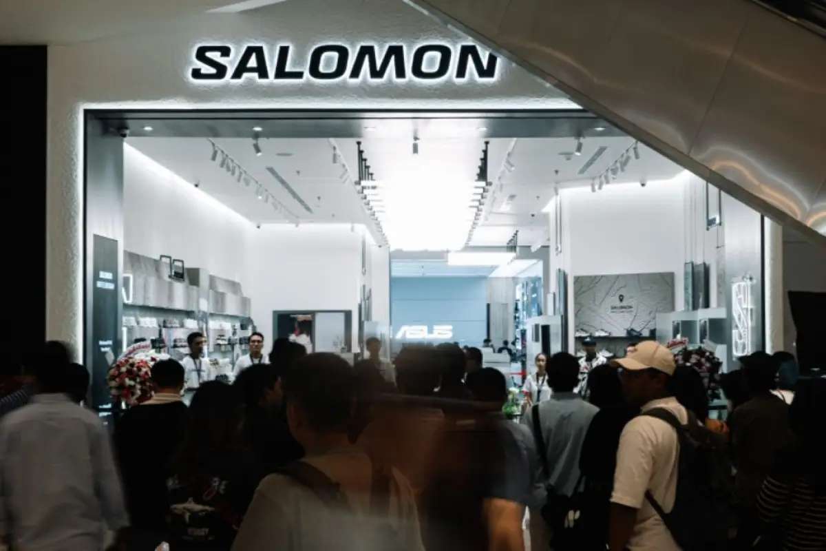 Salomon membuka toko di Mall of Indonesia. (Sumber: istimewa)