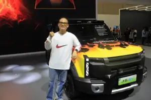 Mobil Chery J6 yang dimodifikasi Cellos akan jadi giveaway di IMX 2025.