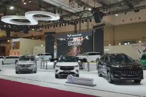 Booth Wuling di GIIAS 2025. (Sumber: Wuling)