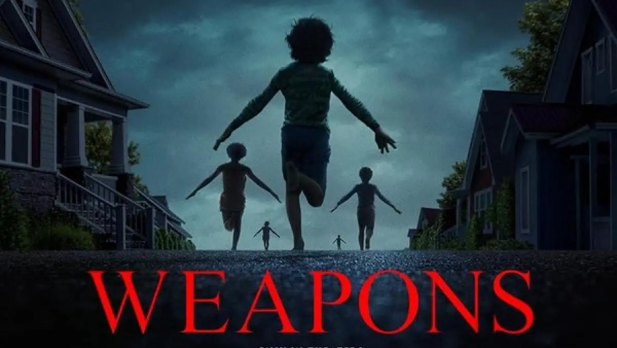 Poster film Weapons. (Sumber: istimewa)