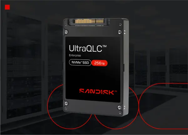 Sandisk Umumkan SSD Enterprise Berkapasitas Tinggi dengan Teknologi UltraQLC