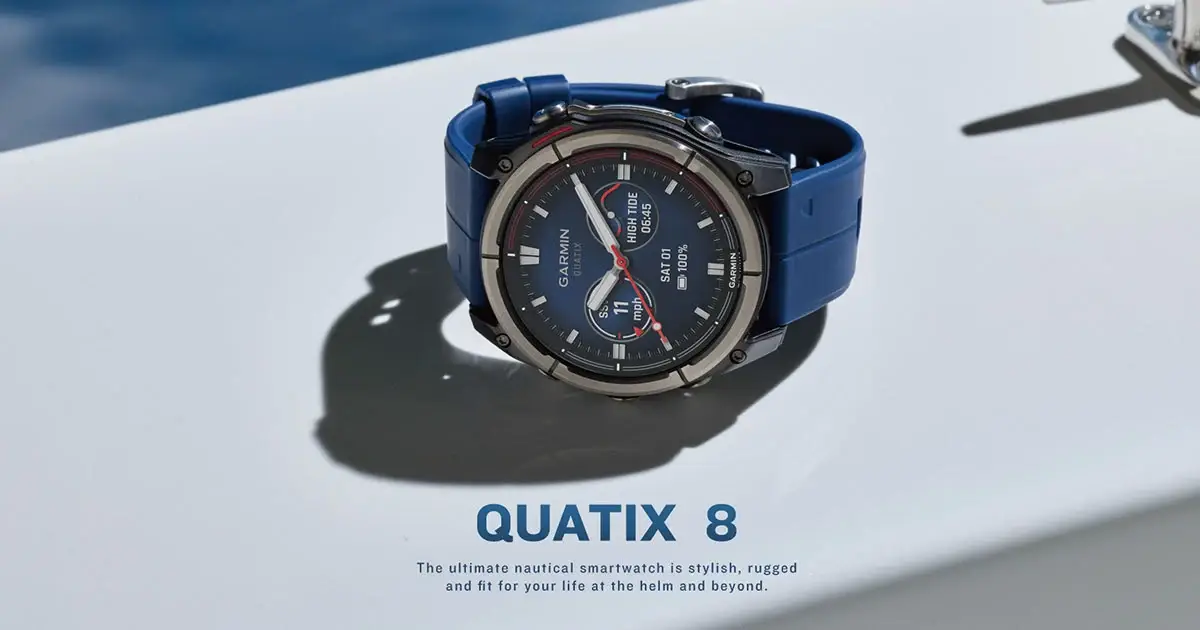 Garmin Quatix 8. (Sumber: Garmin)
