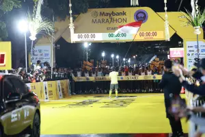 Ilustrasi lomba lari Maybank Marathon. (Sumber: istimewa)