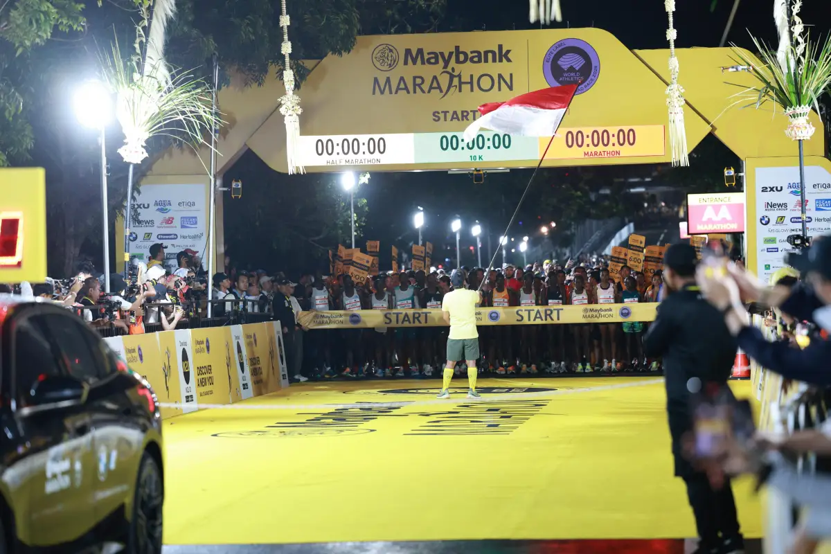 Ilustrasi lomba lari Maybank Marathon. (Sumber: istimewa)