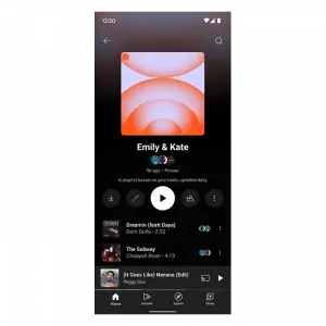 Daftar putar Taste Match yang dibuat berdasarkan pencocokan rasa rasa berubah setiap hari. (Sumber: Youtube)