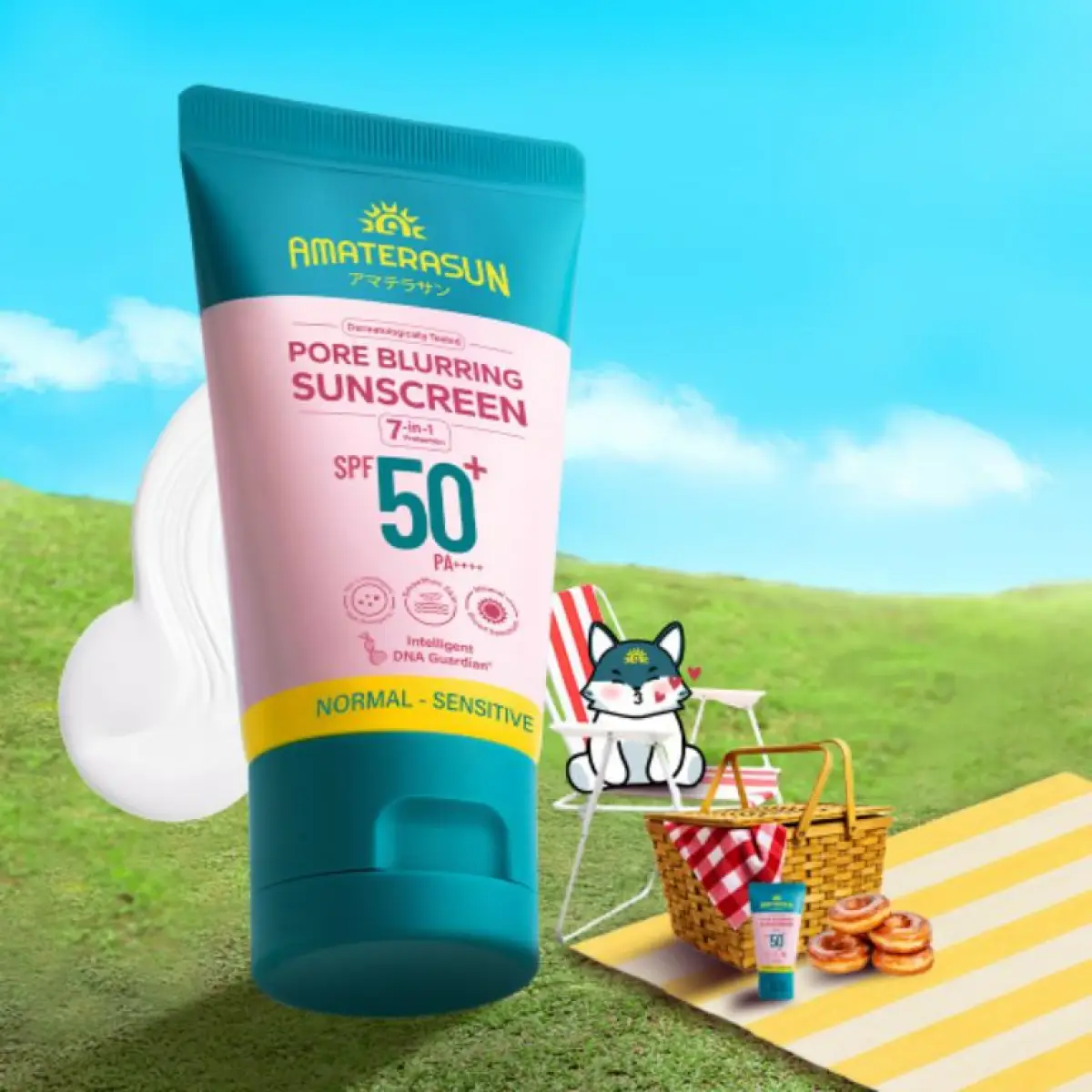 Amaterasun Pore Blurring. (Sumber: amaterasun)