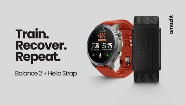 Amazfit Memperkenalkan Smartwatch Balance 2 dan Helio Strap untuk Latihan yang Lebih Cerdas