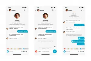 Pesan langsung di TikTok akan memungkinkan kirim gambar ataupun pesan suara. (Sumber: TikTok)