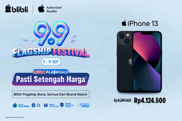 Double Day 9.9 Blibli Flagship Festival Hadirkan Beragam Kebutuhan dari Flagship Store