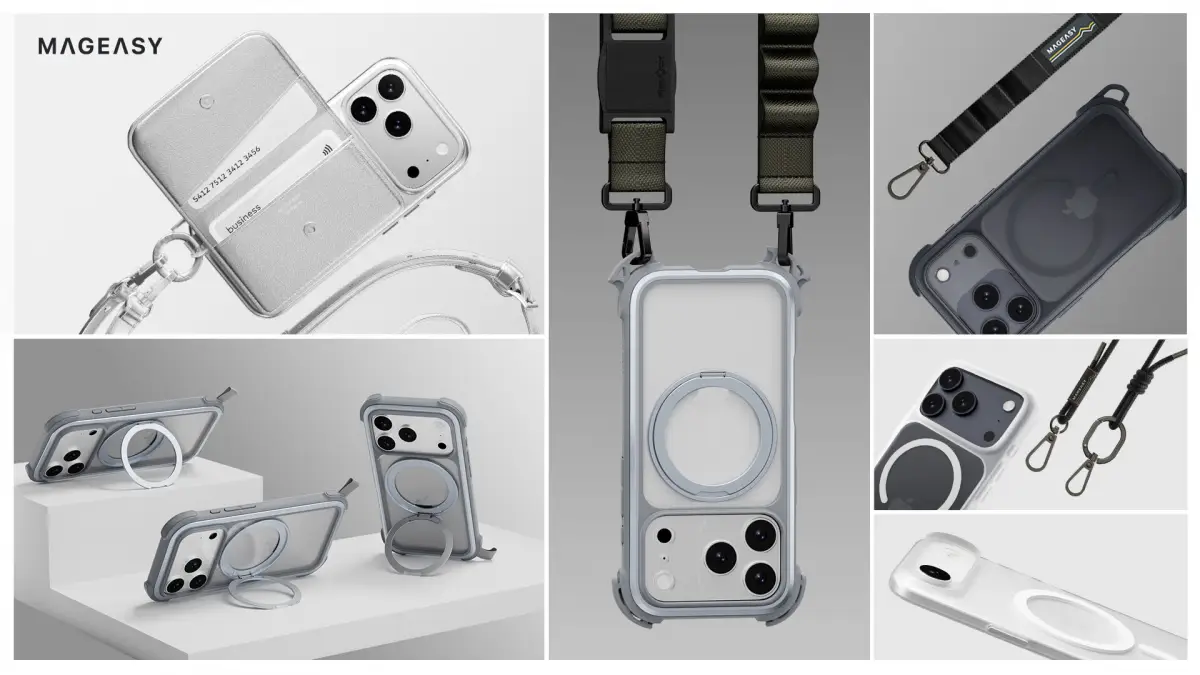 Deretan aksesori Mageasy untuk iPhone 17. (Sumber: Mageasy)