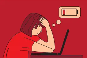 Ilustrasi digital fatigue. (Sumber: media minds)