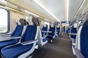 Ilustrasi kursi kereta api. (Sumber: istimewa)