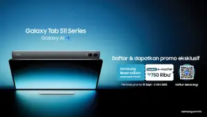 Samsung Electronics Indonesia buka penawaran eksklusif untuk Galaxy Tab S11 Series. (Sumber: samsung)