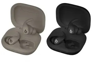 Bocoran Powerbeats Fit warna abu-abu dan hitam. (Sumber: null)