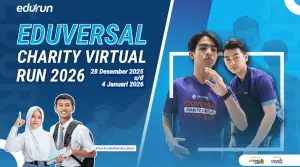 Edurun 2026: Virtual Charity Run for Better Education. (Sumber: Eduversal Foundation)