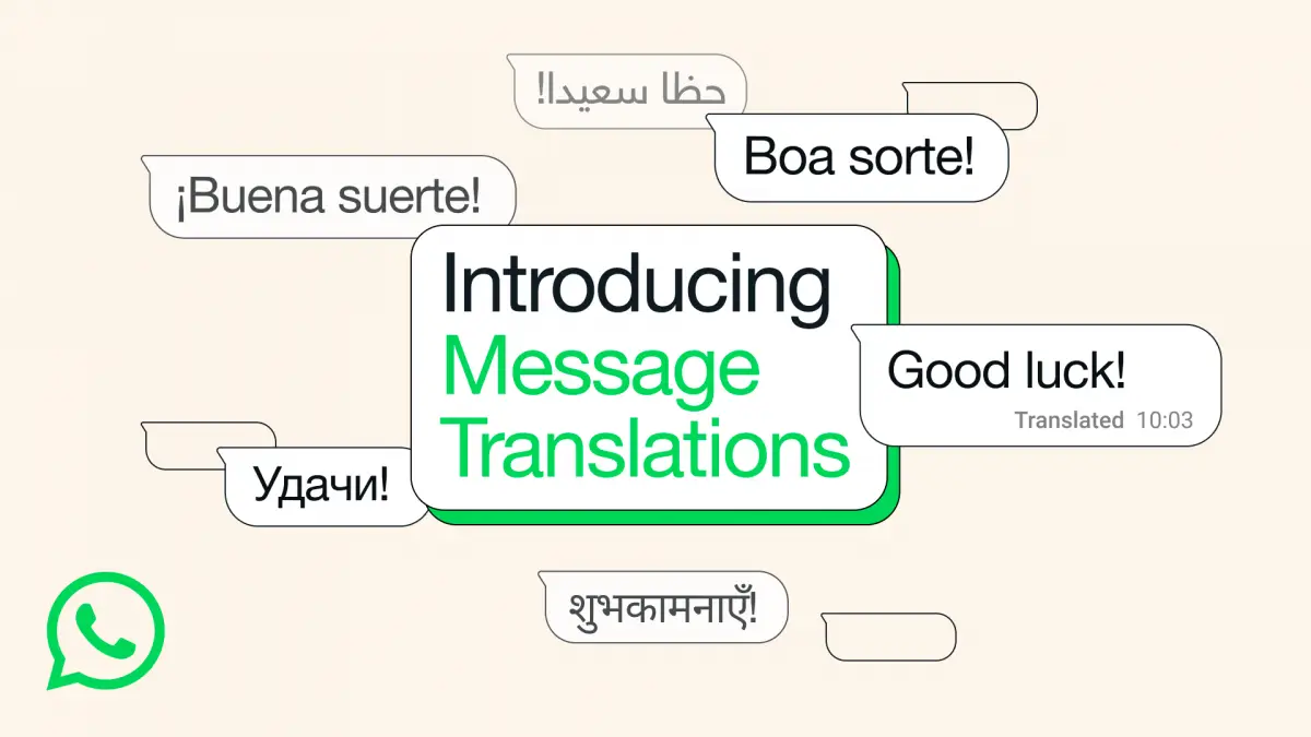 Fitur alih bahasa sekarang tersedia di WhatsApp. (Sumber: null)