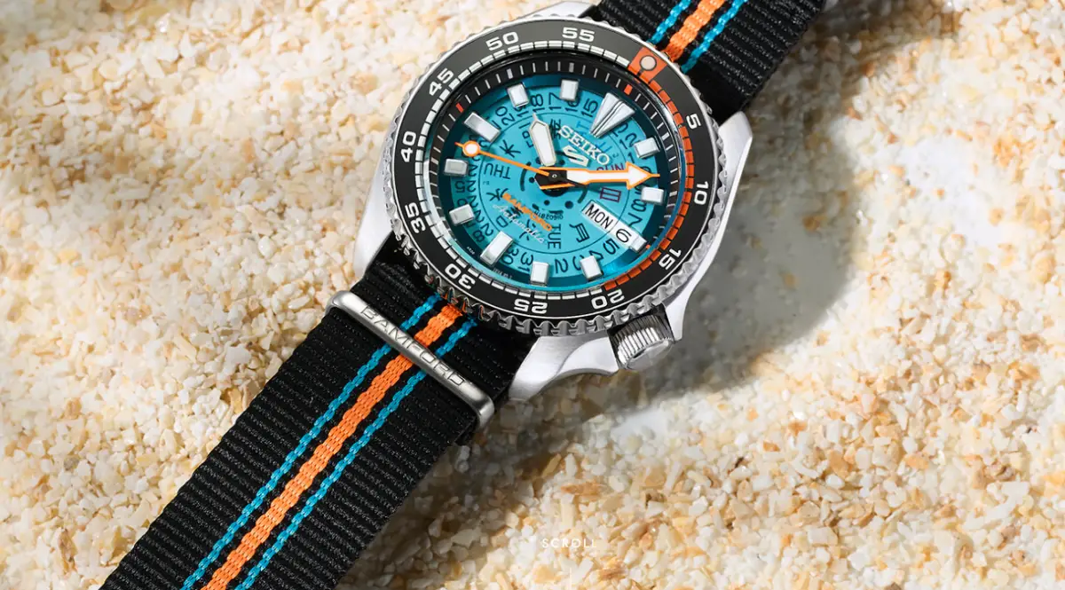 Seiko 5 Sports x Bamford. (Sumber: Seiko)