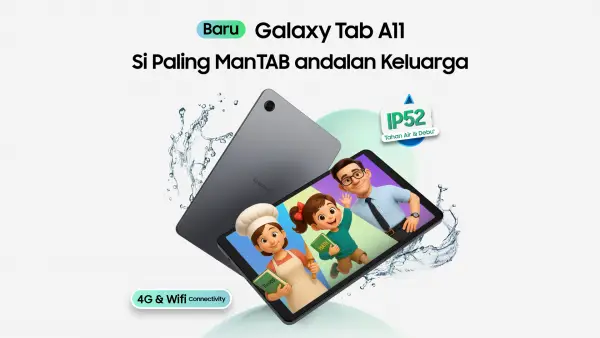 Samsung Galaxy Tab A11 Ditawarkan dalam Varian LTE dan WiFi
