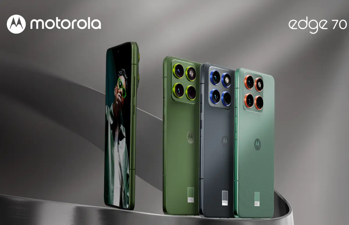 Motorola Edge 70. (Sumber: Motorola)
