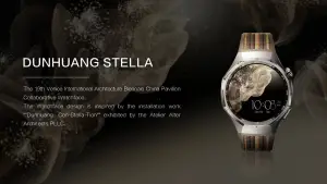 Huawei Watch 6 dengan watch face Dunhuang Constellation. (Sumber: Huawei)