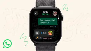 Aplikasi WhatsApp untuk Apple Watch. (Sumber: WhatsApp)