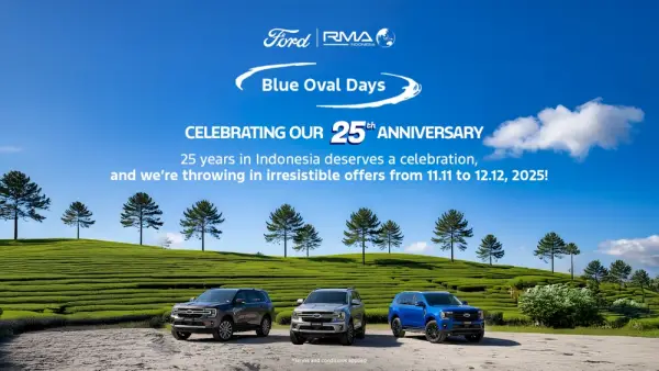 Rayakan 25 Tahun Perjalanan di Indonesia, Ford Luncurkan Program Blue Oval Days