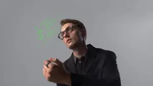 Kacamata pintar Even Realities G2 Display dan cincin pintar R1. (Sumber: Even Realities)