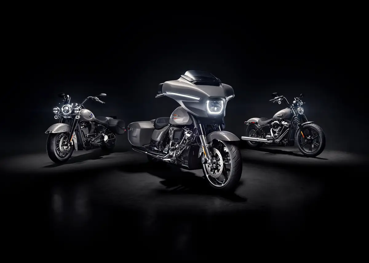 Tiga model motor gede Harley Davidson yang akan hadir mulai 2026. (Sumber: Harley Davidson)