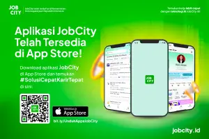 Platform JobCity sudah bisa diunduh di iOS. (Sumber: istimewa)